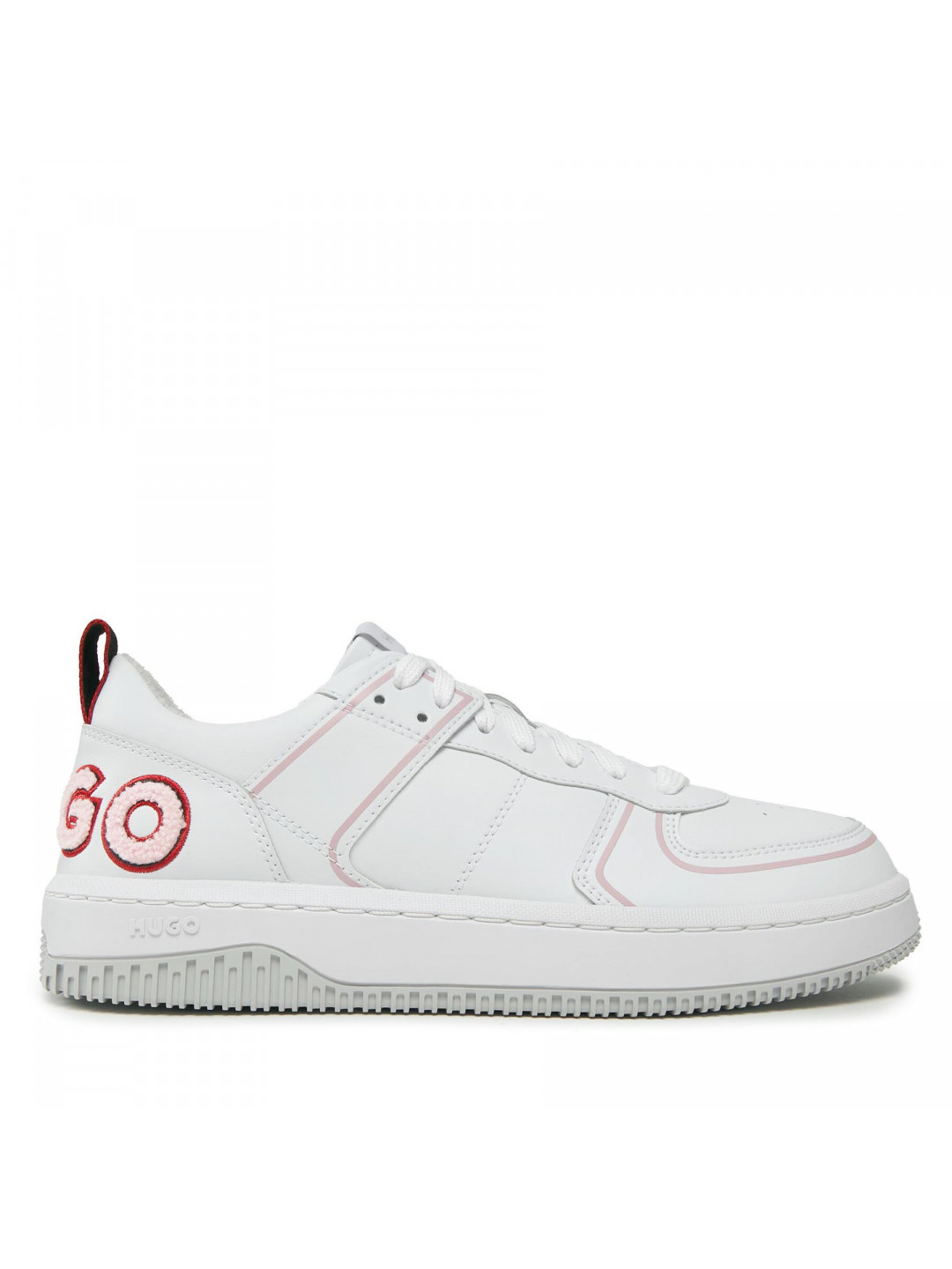 Sneakersy Hugo Kilian 50503118 10240740 01 Bílá